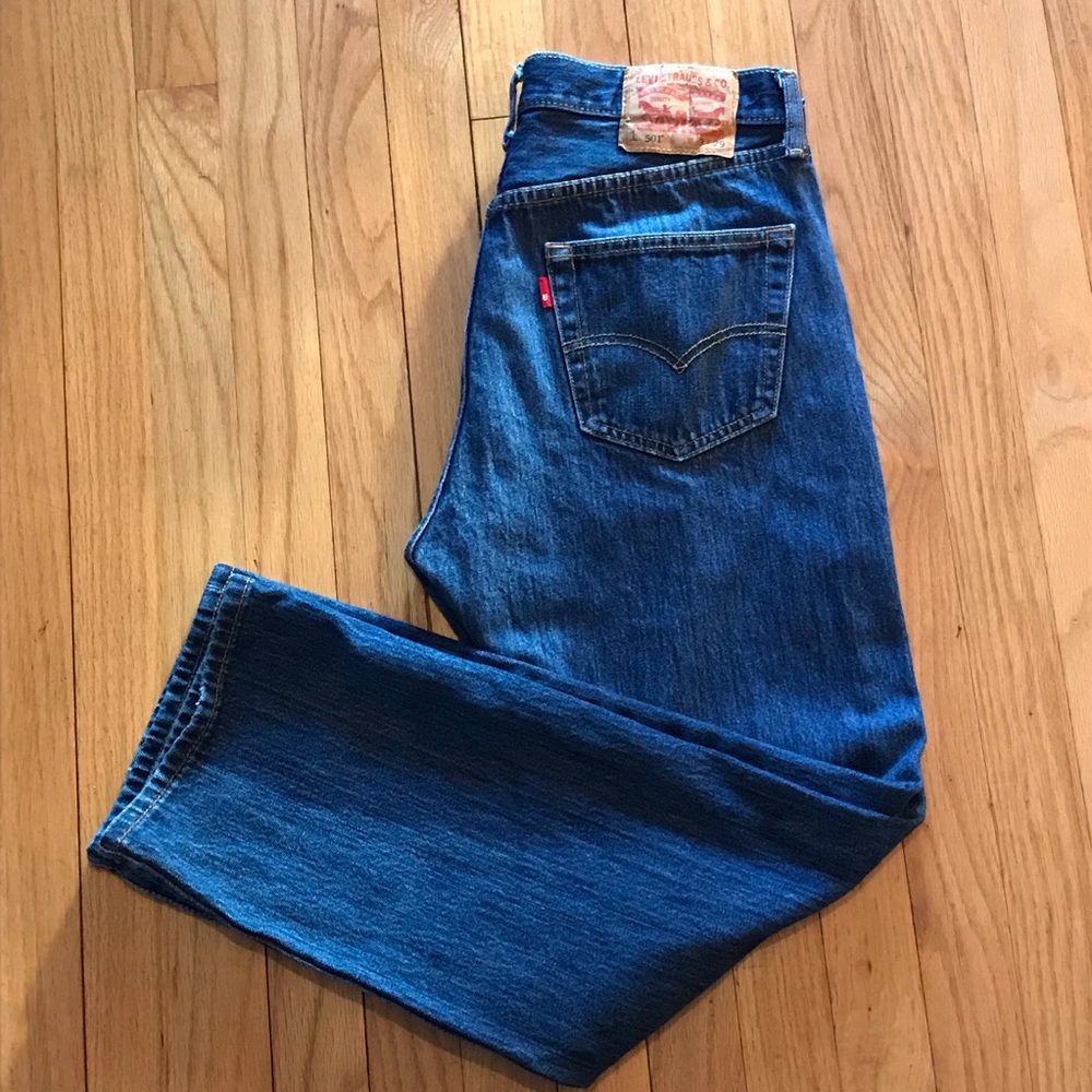 Levi Strauss 501 button fly jeans